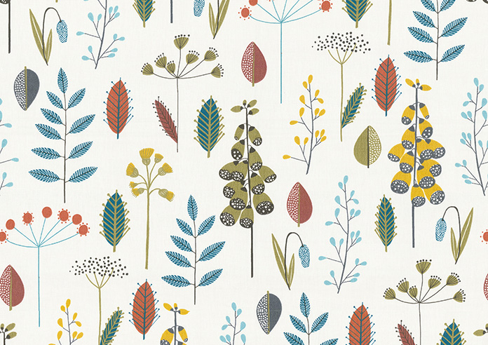 Amala, Teal - Roman Blind - Image 6